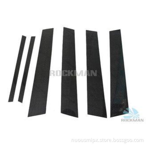 Glossy Finish Miscellaneous Auto Parts Black / Red Carbon F